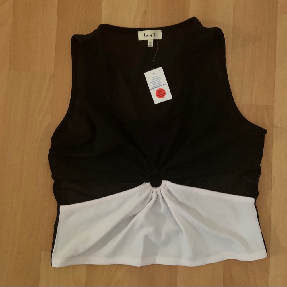 Black and white shirt